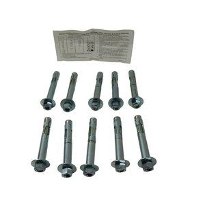 Fastenal 5/8X4 1/4 Hex nut Sleeve Anchor Zinc (Pack Qty 10)  Open Box